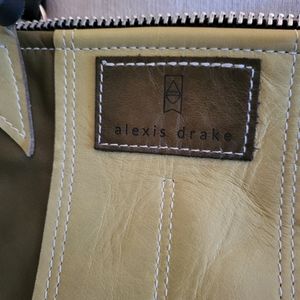 Alexis drake designer handbag. Handmade in Wyoming.